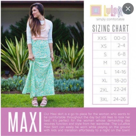 Lularoe Maxi skirt/dress - Picture 6 of 6